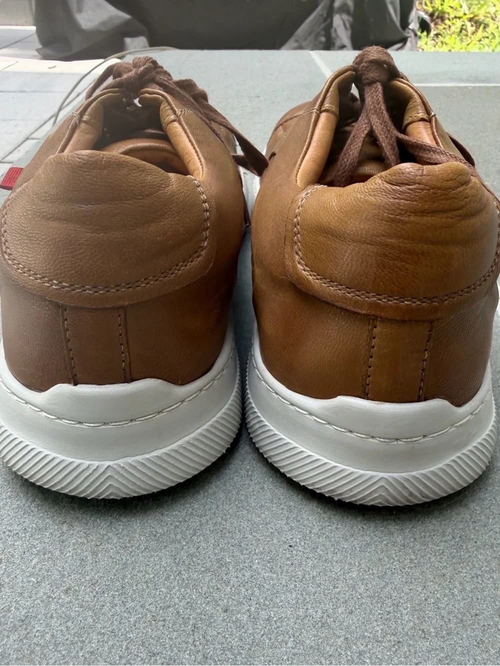 MARC JOSEPH NY Mens Leather Brazil Brown Men's Shoes - Size 10
